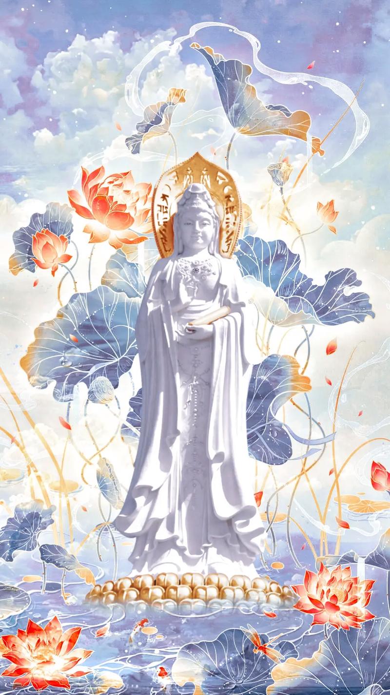 虔诚顶礼 南无观世音菩萨